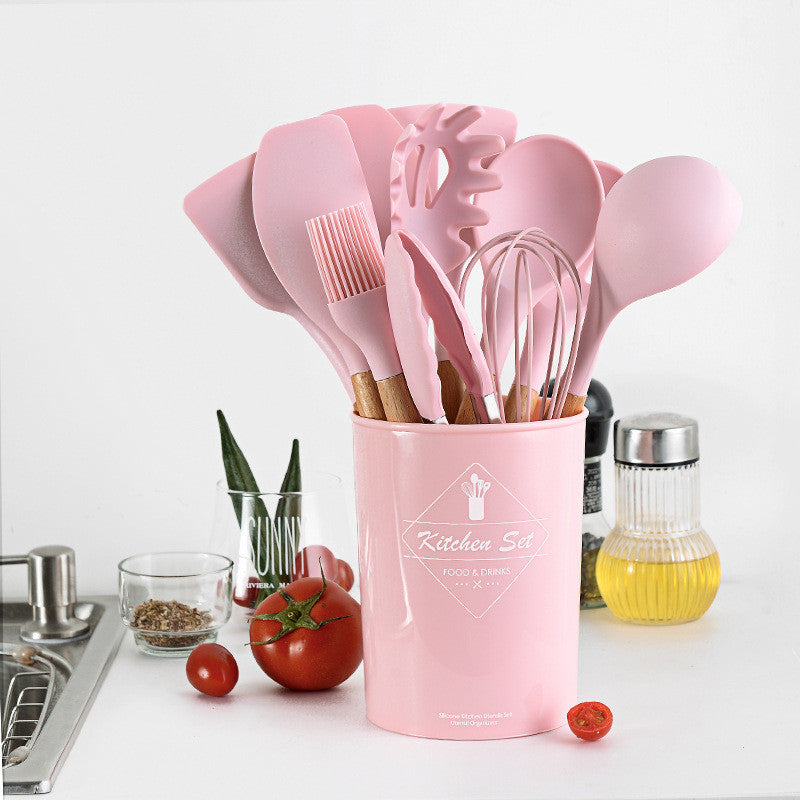 13 piece Pink Spice Team Spice Jars Sugar Bowl Seasoning Organized The  Kitchen Tool Sets Kitchen Utensils