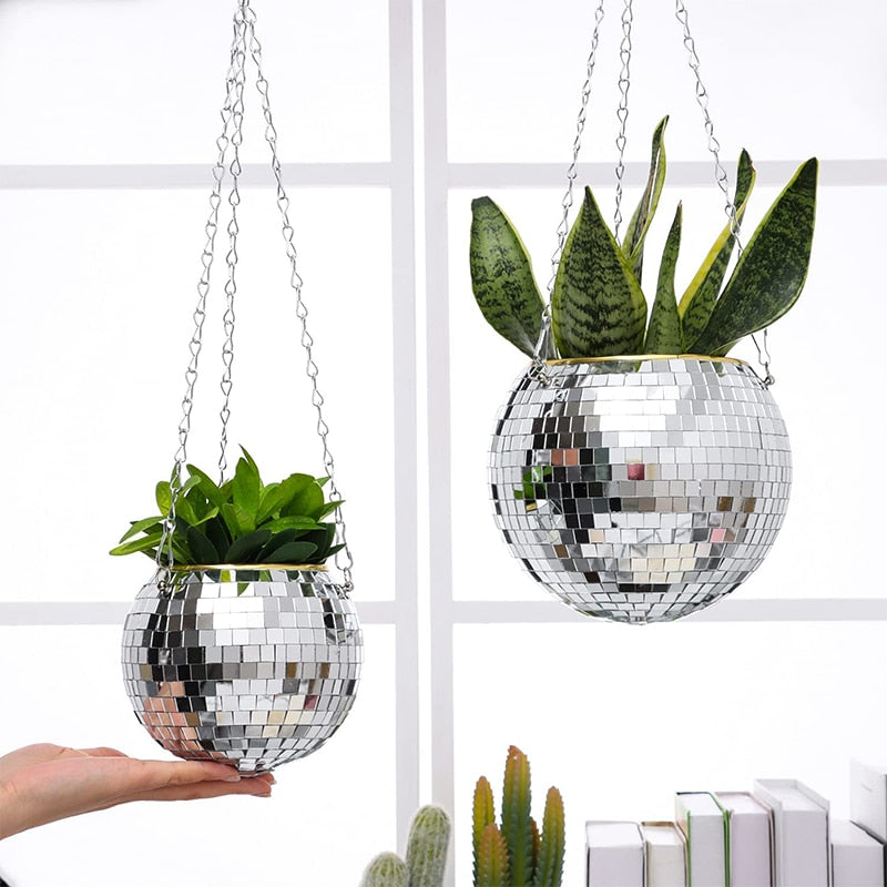 Disco Ball Planter – That Organized Home