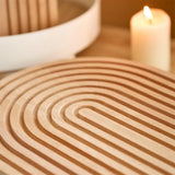 Rustic Boho Wooden Cutting Board