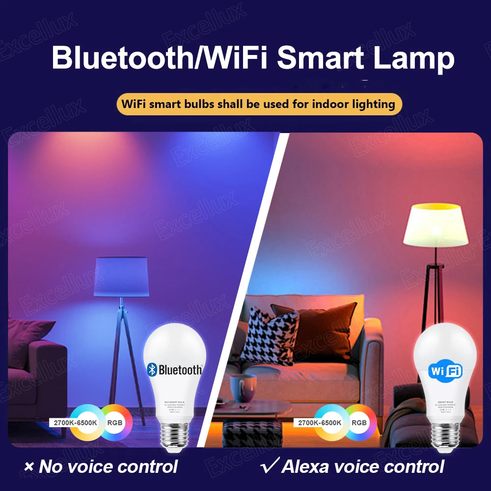 App Control 15W Smart RGB Bulb | E27 Smart LED Bulb 15W RGB WiFi – That ...