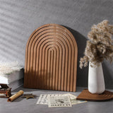 Rustic Boho Wooden Cutting Board