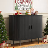 Sliding Door Console Sideboard Cabinet