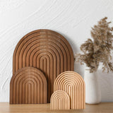 Rustic Boho Wooden Cutting Board