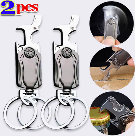 Keychains With Function Multifunctional Metal Spinner Keychain – That Organized Home