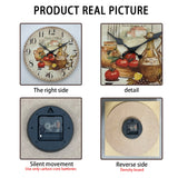 Rustic Retreat Wall Clock