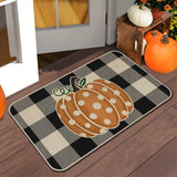 Halloween Autumn Welcome Mat