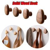 Wooden Wall Mounted Coat Hook