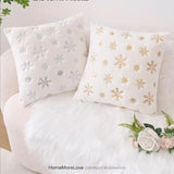 Snowflake Christmas Cushion Covers