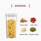 Rotating Cover Airtight Food Storage Jar