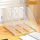 Steel Mesh Desktop File Organizer