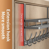 Over Door Metal Hook with Basket