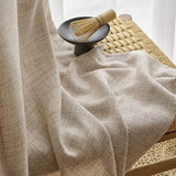 Semi-Transparent Linen Gauze Curtain