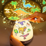 Egg Shape Night Light Projector