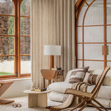 Semi-Transparent Linen Gauze Curtain