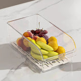 Clear Refrigerator Organizer Bins
