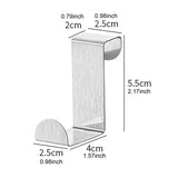 Stainless Steel Over Door Hanger Hooks