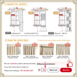 Thick Herringbone Chenille Drapes