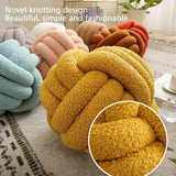 Handmade Knot Throw Pillow