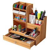 Classic Desk Organizer with Drawer