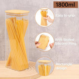 Rectangle Glass Storage Containers with Lids