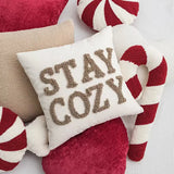 Christmas Candy Cane Throw Pillow