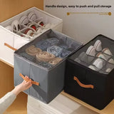 Foldable Grid Shoe Storage Box