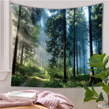 Scenic Forest Wall Tapestry