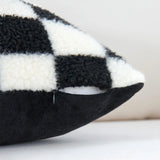 Checkered Throw Cushion Covers