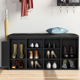 10 Cubbies Shoe Storage Bench
