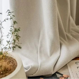 Thick Herringbone Chenille Drapes