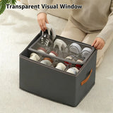 Foldable Grid Shoe Storage Box