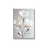 Serenity Floral Print Wall Art