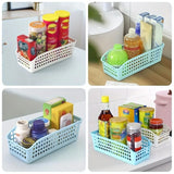 4 Pieces Multifunctional Plastic Basket Set