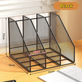 Steel Mesh Desktop File Organizer
