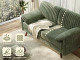 Deep Seat Chenille Loveseat Sofa