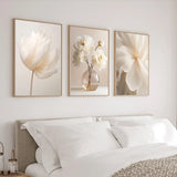 Serenity Floral Print Wall Art