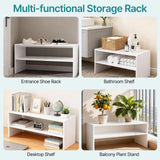 Stackable Wooden Shoe Rack