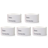 Removable Food Storage Labels