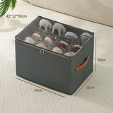 Foldable Grid Shoe Storage Box