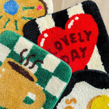 Playful Thickened Flocking Mats