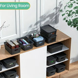 Plastic With/No Lid Storage Organizer Boxes