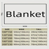 Soft Flannel Fleece Blanket