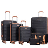 Hardshell Carry-On Luggage 6-Piece Set