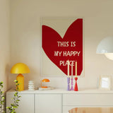 Heart Canvas Wall Art Print
