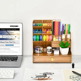 Classic Desk Organizer with Drawer