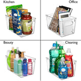 4-Pack Plastic Storage Containers