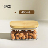 Rectangle Glass Storage Containers with Lids