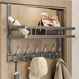 Over Door Metal Hook with Basket