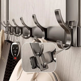 Aluminum Over Door Clothes Hanger