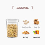 Rotating Cover Airtight Food Storage Jar
